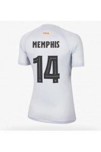 Barcelona Memphis Depay #14 Fotballdrakt Tredje Klær Dame 2022-23 Korte ermer